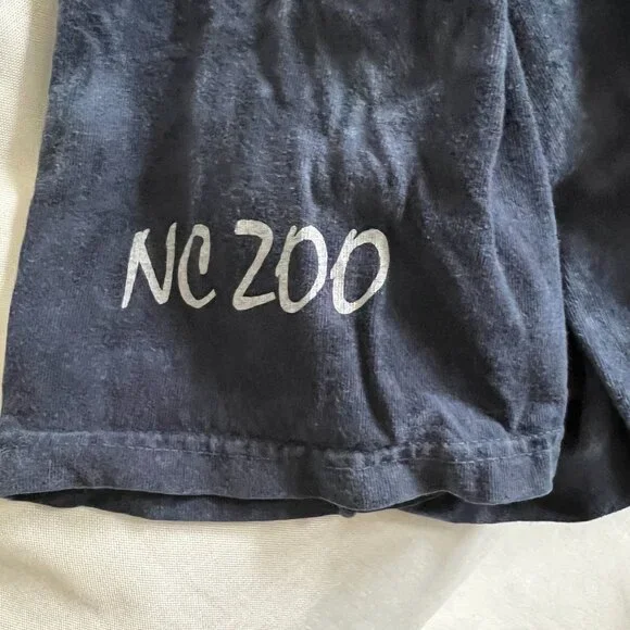 Wolf Graphic T-Shirt NC Zoo Tie-Dye Design Large The Mountain - Picture 2 of 4